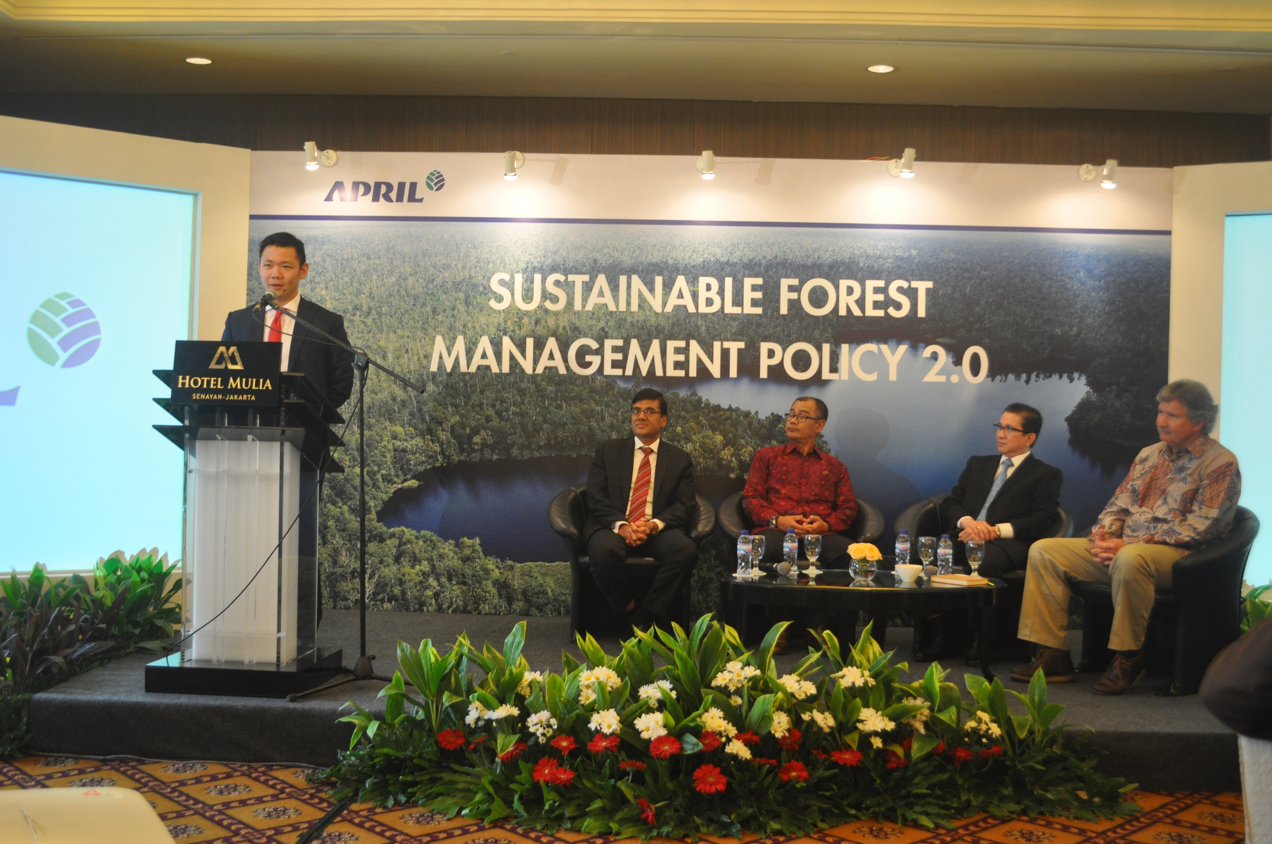 Anderson Tanoto speaks at the SFMP 2.0 event