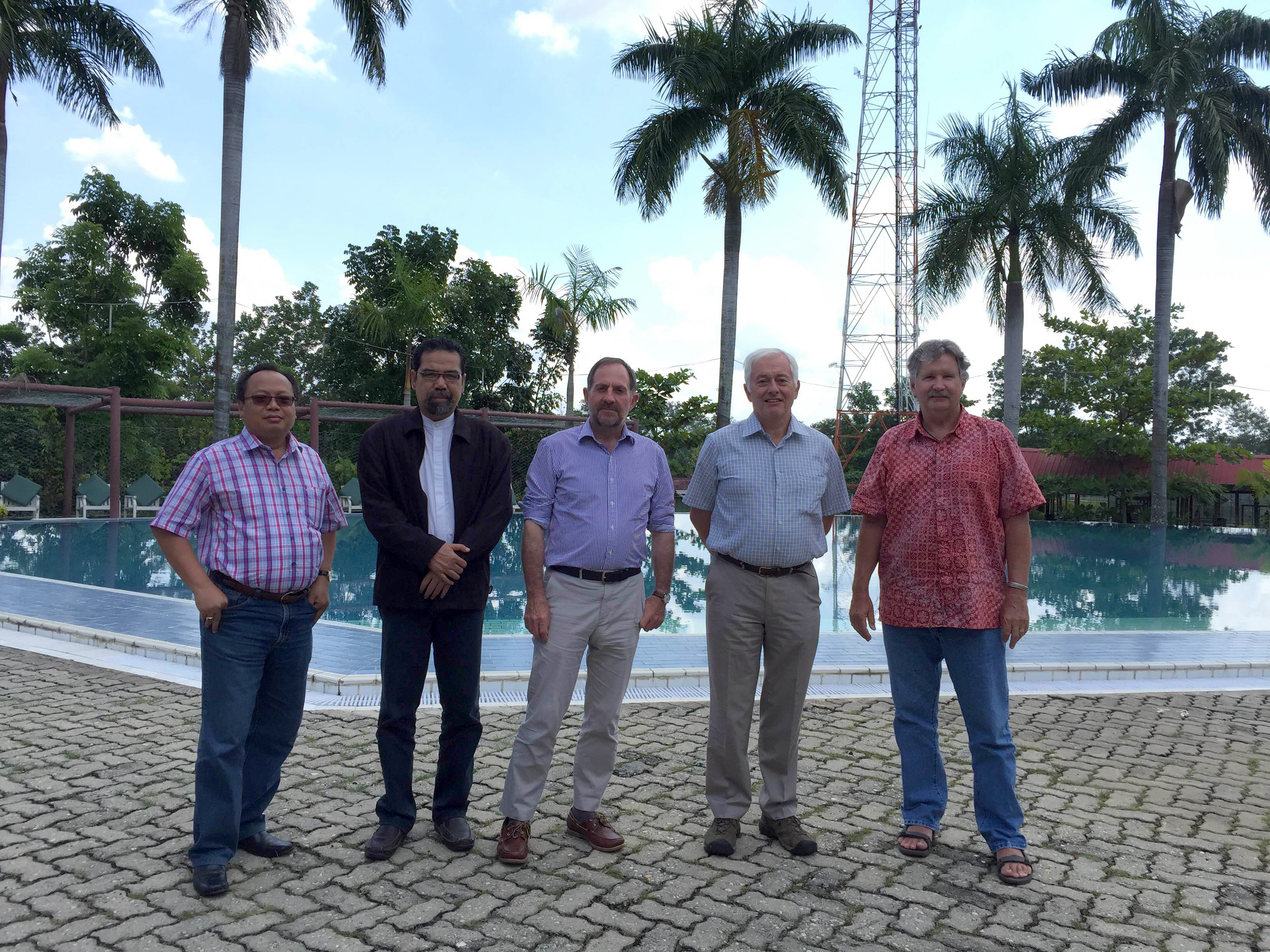 SAC members at the fourth SAC meeting in Riau province, Sumatra