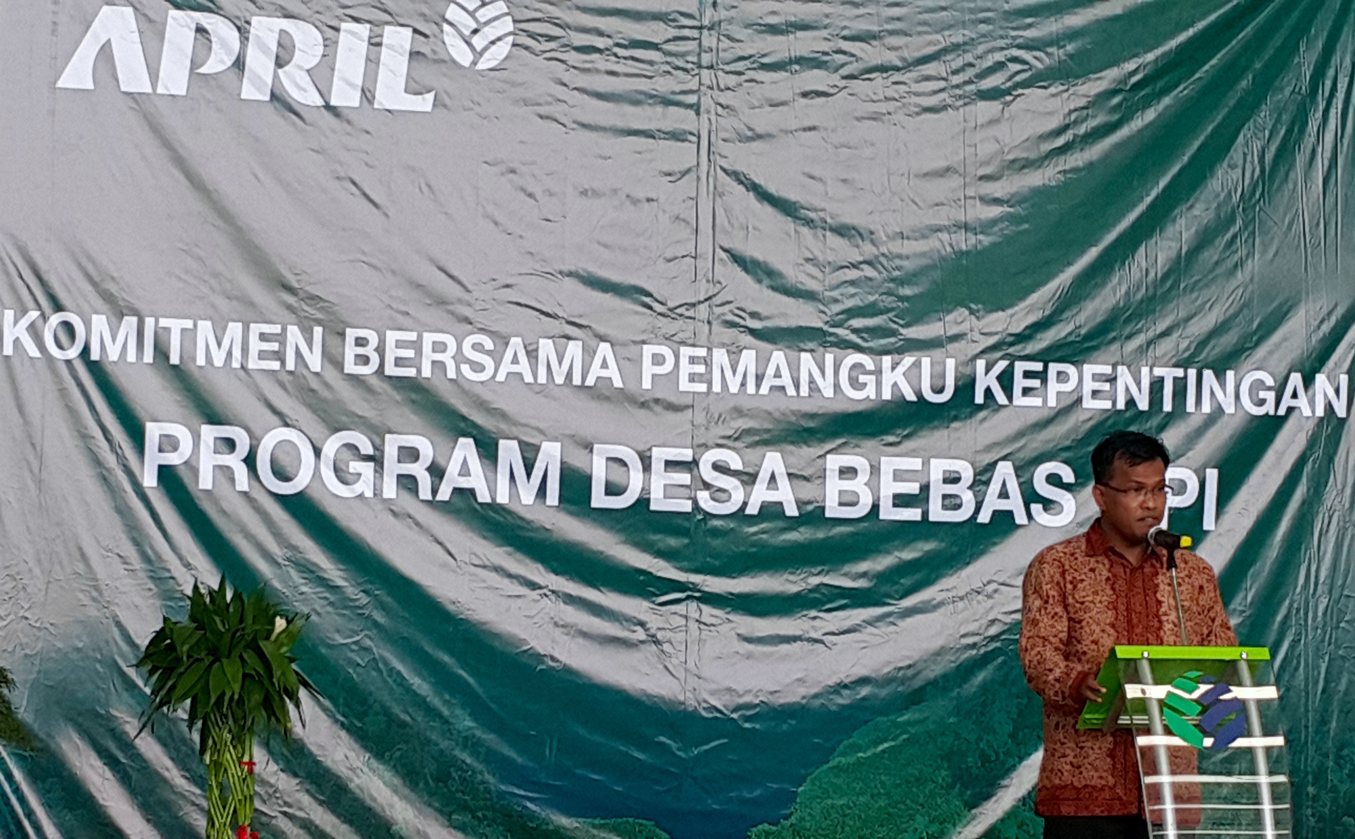 Rudi Fajar, director of Riau Andalan Pulp and Paper